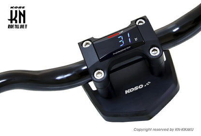 KOSO CNCハンドルポスト レッド S-MAX マジェスティーS
