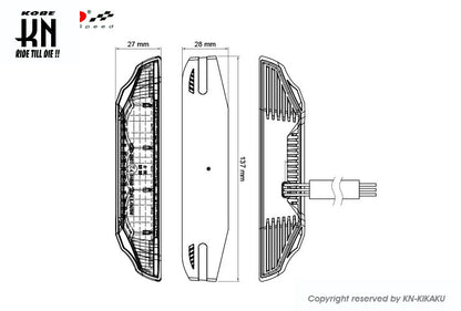 KOSO 汎用LEDデイライトキット 汎用(DC12V車専用)