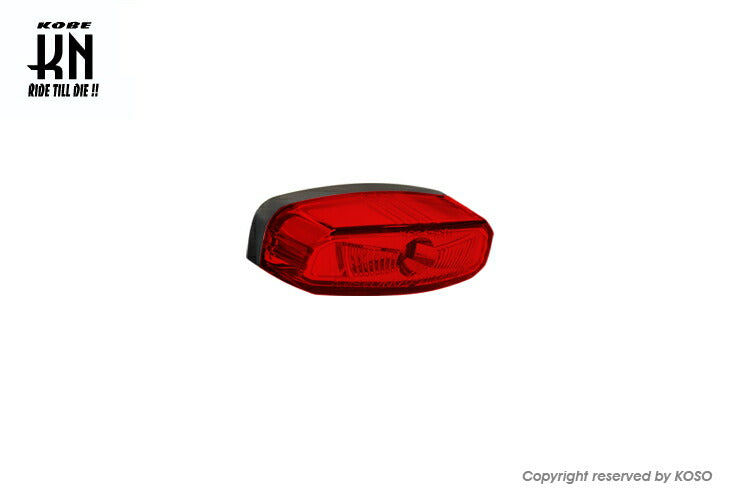 ハイパワーミニLEDテールキット ホークアイ ナンバー灯付 レッドレンズ