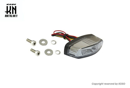 KOSO ホークアイ ハイパワーLEDテールキット 車検対応 スモークレンズ 汎用 DC12V車専用