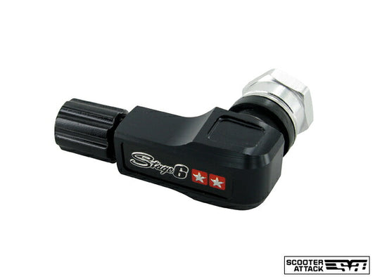 STAGE6 サイドストレートバルブ アルミ削出し ブラック