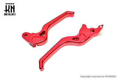 NCY ショートブレーキレバー レッド アドレスV125