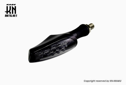 KOSO Z1 LEDウインカー スモークレンズ/オレンジ 汎用