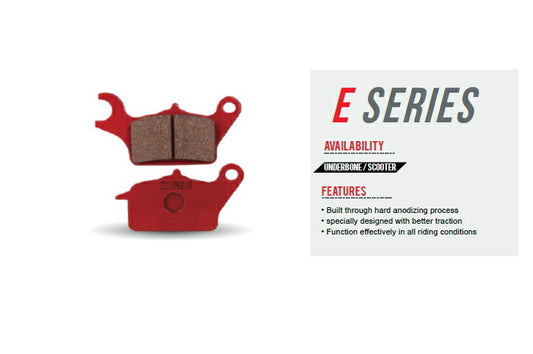 RCB ブレーキパッド フロント用 クリック125I/エアブレード/ダンク/ディオ110/ウェーブ110i/スクーピー110i