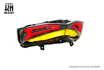 KOSO 3D LED Taillight Assembly 2 Smoked Lens Cygnus X 4th Gen / Japan / Taiwan Models