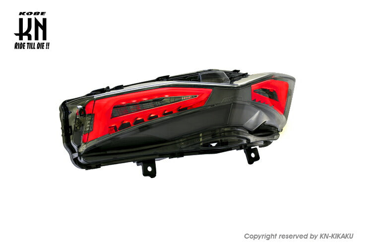 KOSO 3D LED Taillight Assembly 2 Smoked Lens Cygnus X 4th Gen / Japan / Taiwan Models