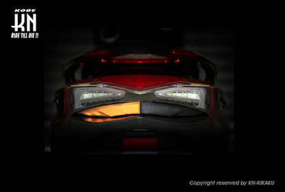 KOSO 3D LED Taillight Assembly 2 Smoked Lens Cygnus X 4th Gen / Japan / Taiwan Models