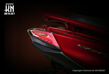 KOSO 3D LED Taillight Assembly 2 Smoked Lens Cygnus X 4th Gen / Japan / Taiwan Models