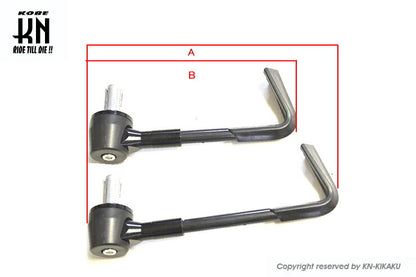 ストリートレバーガード レッド スクーター専用