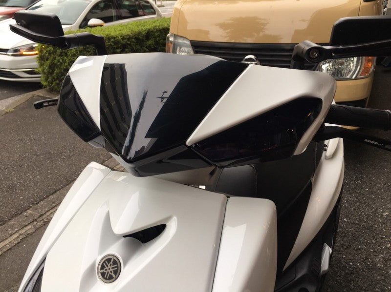 フロントウインカーカバー スモーク シグナスX4型