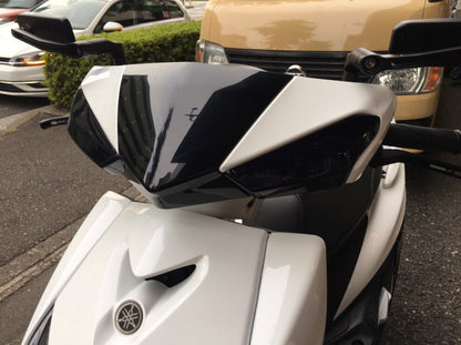 フロントウインカーカバー スモーク シグナスX4型