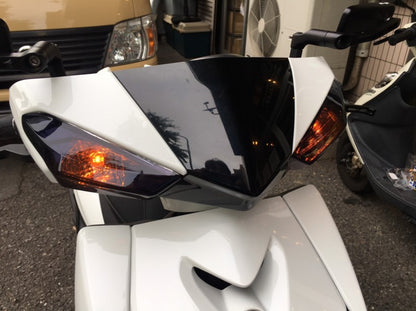 フロントウインカーカバー スモーク シグナスX4型