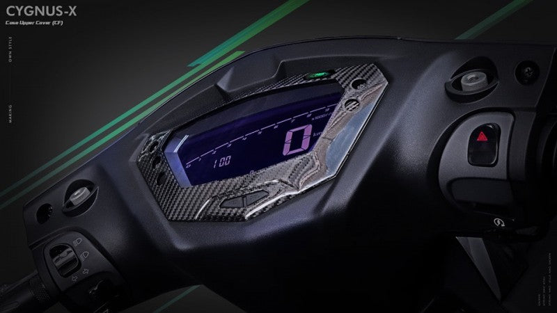 MOS カーボンスピードメーターカバー シグナスX/5型