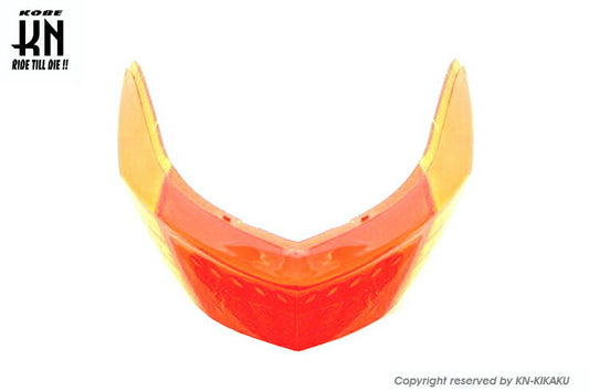 テール\U0026ウインカーレンズ レッド+オレンジ シグナスX2型専用