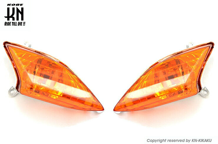 フロントウインカーASSY オレンジ シグナスX2型専用