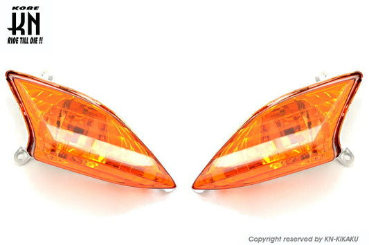 フロントウインカーASSY オレンジ シグナスX2型専用