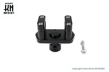 NCY ハンドルポスト\U0026ファットバーセット レッド ズーマー AF58