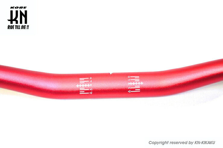 NCY ハンドルポスト\U0026ファットバーセット レッド ズーマー AF58