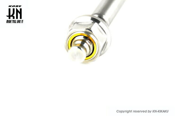 NCY Stainless Steel Axle Shaft Gold Cygnus X 1-5 / BW'S125 1-2