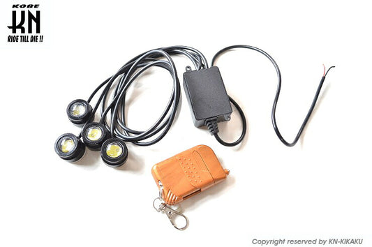 4-LED Flash DC 5-24V Universal