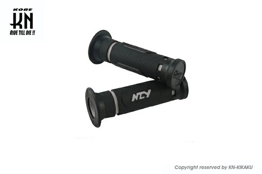 NCY グリップ LD350 グレー 120mm 汎用 22.2mmハンドル車専用