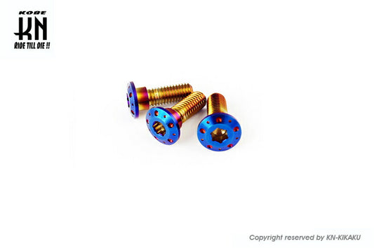 ディスクステンボルト ブルーチタンルック M8 ディオ スーパーディオ ライブディオ