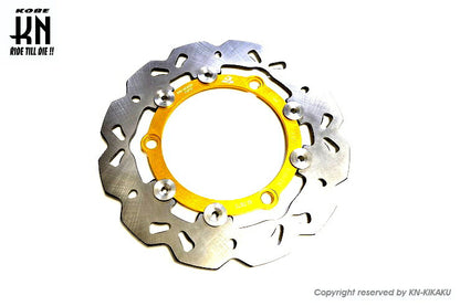 RCB フローティングタイプディスク リア用 ゴールド 230mm NMAX125/155