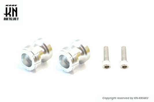 RCB Swingarm Spools Silver M10 Kawasaki