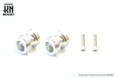 RCB スイングアームスプール シルバー M8 ホンダ系