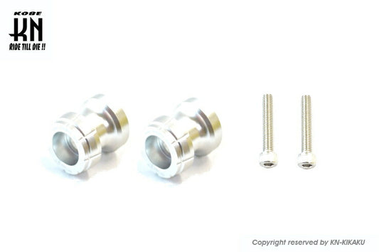 RCB スイングアームスプール シルバー M6 ヤマハ系