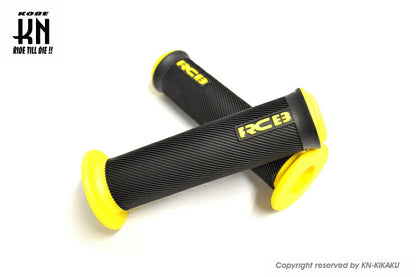 RCB ハンドルグリップ HG66 イエロー 120mm 汎用 22.2mmハンドル車専用