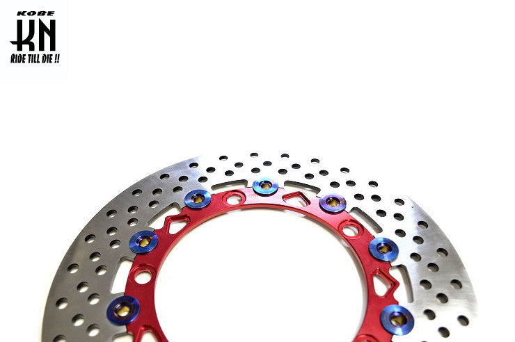 フローティングディスクローター レッド 267mm XMAX250 XMAX300