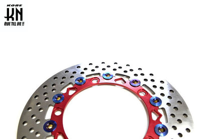 フローティングディスクローター レッド 267mm XMAX250 XMAX300