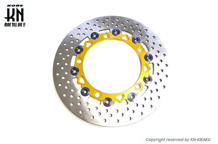フローティングディスクローター ゴールド 267mm XMAX250 XMAX300