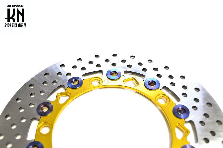 フローティングディスクローター ゴールド 267mm XMAX250 XMAX300