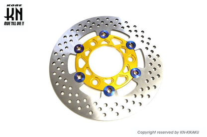 SWISH ビッグローター220mm DISK単品 ゴールド