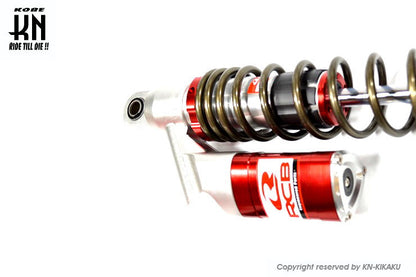 RCB リアショック減衰調整付 SB-5 レッド/チタン色 348-353mm XMAX250/300 PCX
