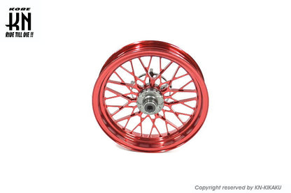 MOS 鍛造アルミホイール前後セット FF-14 レッド マジェスティS SMAX フォース