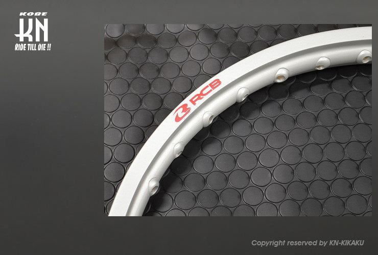 RCB アルミホイールリム シルバー 160-17 17インチ 36ホール カブ系車両