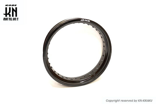 RCB アルミホイールリム ブラック 140-17 17インチ 36ホール カブ系車両