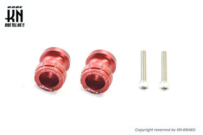 RCB スイングアームスプール レッド M6 ヤマハ系