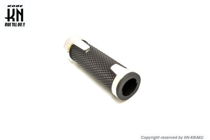 RCB アルミハンドルグリップ AHG14 シルバー 汎用 22.2mmハンドルバー用