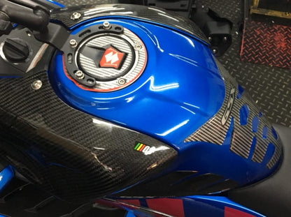 MOS カーボンガソリンタンクカバー GSX-R 125/150