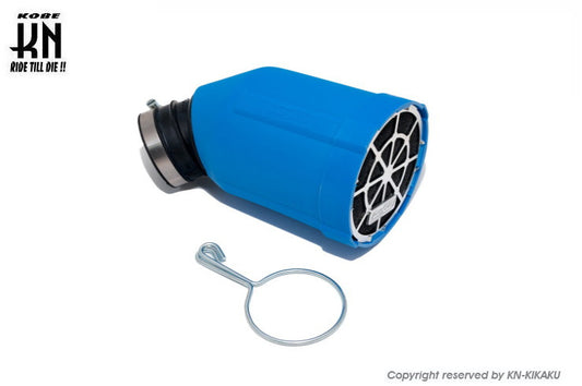 DOPPLER Universal Air Filter Box Rear-Facing Vehicle Type Blue 35mm Universal