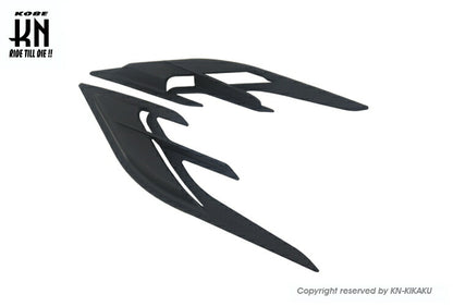 KOSO Aero Under Side Cover Duct Black Cygnus X 5th Gen / B8S / B2J