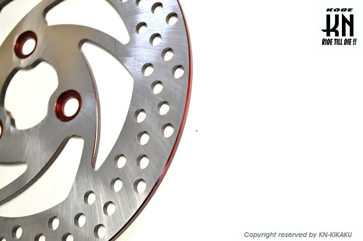 ステンレスビッグローター レッド 200mm アドレスV125