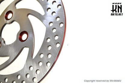 ステンレスビッグローター レッド 200mm アドレスV125