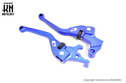 RCB 調整式ブレーキレバー ブルー R25/R3MT25/MT3
