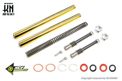 NCY フロントフォークインナーチューブセット N-17 ゴールド マジェスティS SMAX フォース