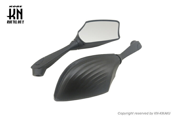 KOSO Rearview Mirror SOARING Mirror Clear Lens 8/10mm Screw Diameter